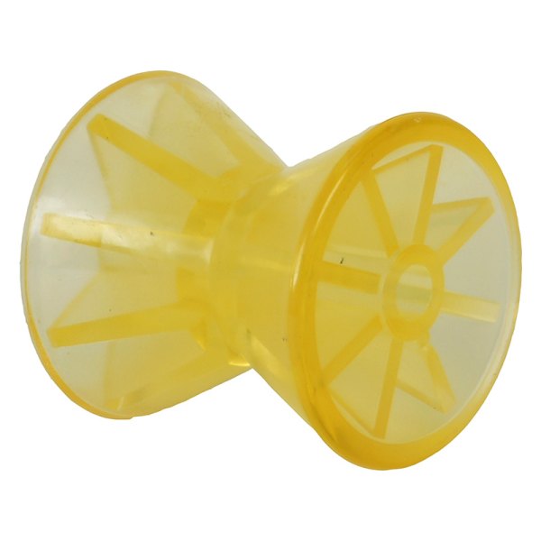 C.E. Smith® - 4-1/2" L x 4" D Yellow PVC Bow Roller for 1/2" Shaft