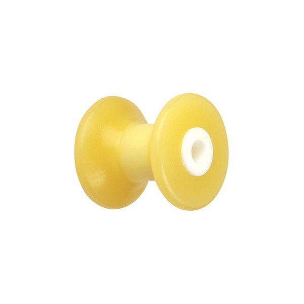 C.E. Smith® - 3" L x 2-7/8" D Yellow TPR Bow Roller for 1/2" Shaft
