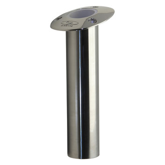 C.E. Smith® - 70 Series 15° 9" L 2" O.D. 1-5/8" I.D. 316 Stainless Steel Flush Mount Rod Holder