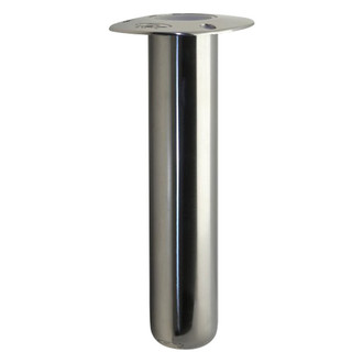 C.E. Smith® - 80 Series 0° 10-1/2" L 2-1/4" O.D. 1-3/4" I.D. 316 Stainless Steel Flush Mount Swivel Heavy-Duty Rod Holder