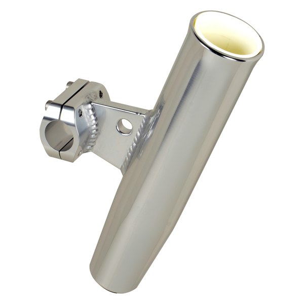 C.E. Smith® - 1-1/16" O.D. Anodized Aluminum Clamp-On Horizontal Rod Holder for Rails