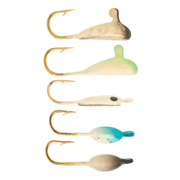 Celsius® - GL10-Series Ice Fishing #10 Jig Pack, 5 Pieces