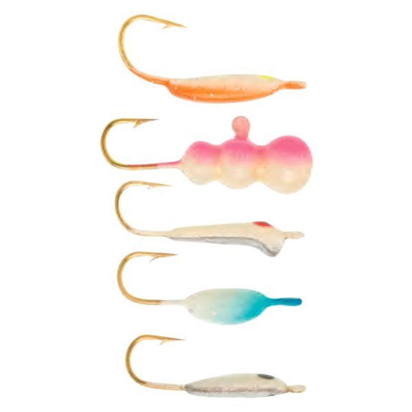 Celsius® - GL8-Series Ice Fishing #8 Jig Pack, 5 Pieces