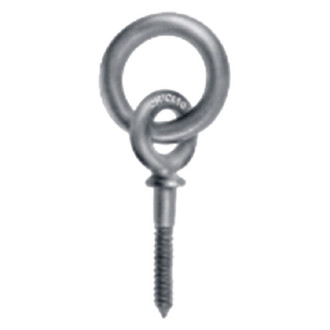 Chicago Hardware® - 1/2" I.D. x 3-1/4" L Galvanized Steel Drop Forged Shoulder Ring Bolt