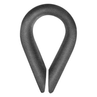 Chicago Hardware® - Galvanized Steel Thimble for 3/4" D Rope