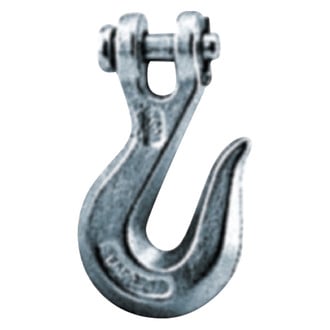 Chicago Hardware® - 3-15/16" L Zinc-Plated Steel Drop Forged High-Test Chain Hook
