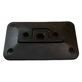 CIPA® 02100 - 10" L x 6.5" W Black Cleat Seat