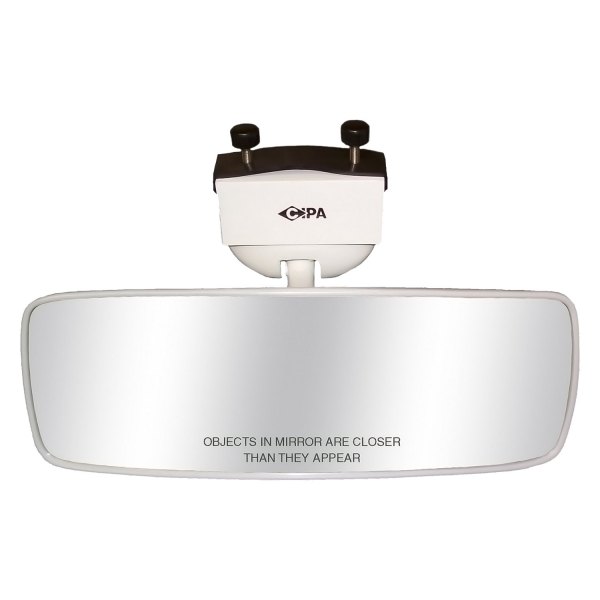 CIPA® - Comp II™ 11" W x 4" H White Boat Mirror