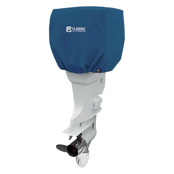 Classic Accessories® - Stellex™ 25-50 HP Blue Polyester Motor Cover