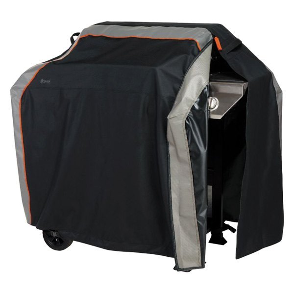 Classic Accessories® - SideSlider™ Black Large BBQ Grill Cover