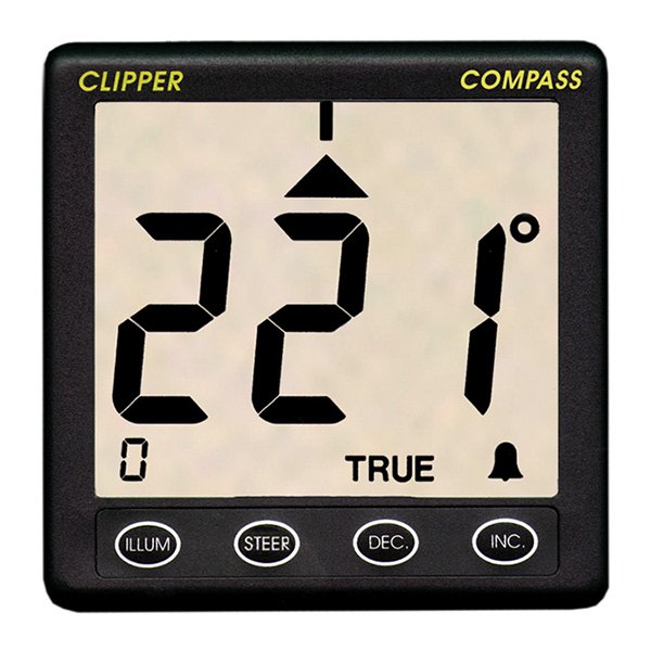 Clipper® - Mast/Bulkhead Mount Compass with Remote Sensor