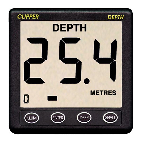 Clipper® - Depth Wired Instrument Kit with Thru-Hull Transducer