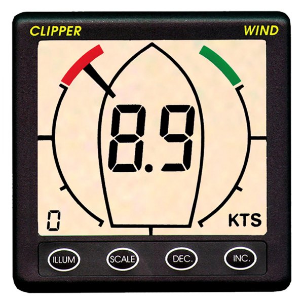 Clipper® - Tactical True Apparent Wind Instrument Display