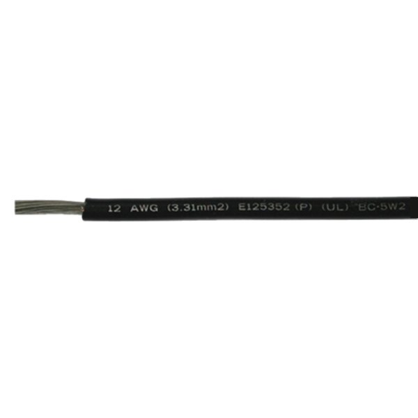 Cobra Wire Cable® - 12 AWG 100' Black Copper Wire