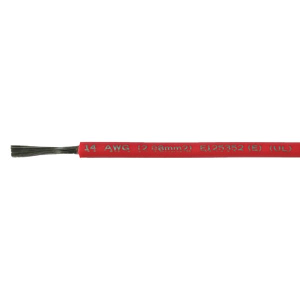 Cobra Wire Cable® - 14 AWG 100' Red Tinned Copper Wire