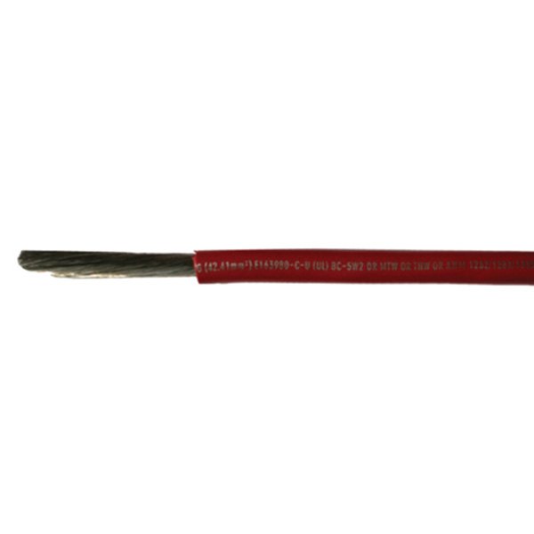 Cobra Wire Cable® - 1 AWG 50' Red Tinned Copper Battery Cable