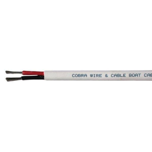 Cobra Wire Cable® - 10/2 AWG 100' Red/Black Flame Retardant Tinned Duplex Wire