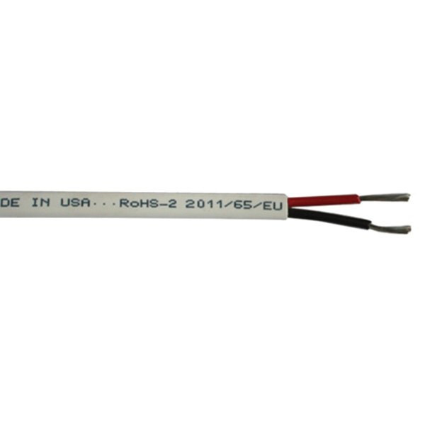 Cobra Wire Cable® - 14/2 AWG 100' Red/Black Flame Retardant Tinned Duplex Wire