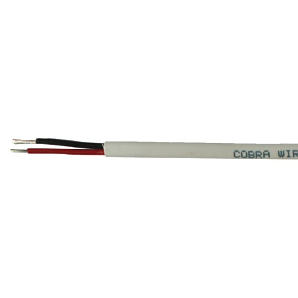 Cobra Wire Cable® - 16/2 AWG 100' Red/Black Flame Retardant Tinned Duplex Wire