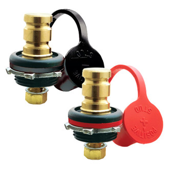 Cole Hersee® - 5/16" Negative Brass Battery Jumper Terminal