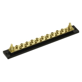 Cole Hersee® - 20-Pin 5.75"L x 1.25"W Common Busbar Terminal Block