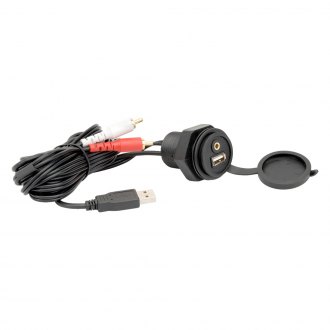 5mm AUX in and USB Combo Port for sale online Ma-auxusbr Marine Audio 3 