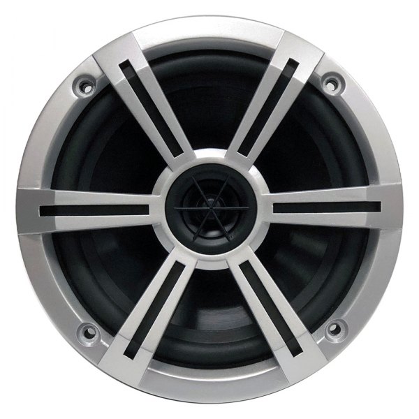 CPS Marine® - DSP Series™ 8" 200W 2-Way 4-Ohm Silver Flush Mount Speaker