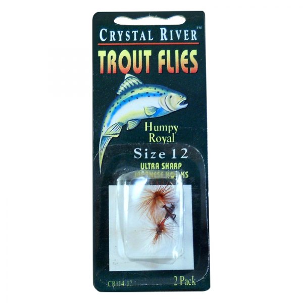 Crystal River® CR111-16 - Trout Blue Dun #16 Orange Fly Lures
