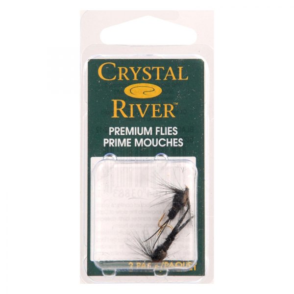 Crystal River® - Stonefly #12 Black Fly Lures