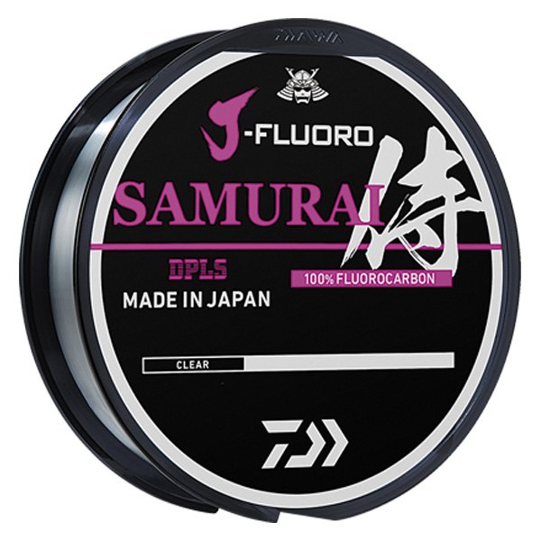 Daiwa® - J-Fluoro™ Samurai 220 yd 10 lb Clear Fluorocarbon Line
