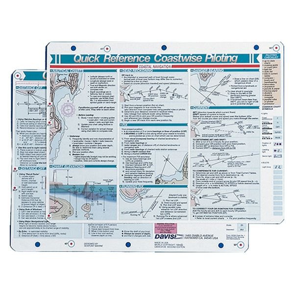 Davis Instruments® - Coastwise Piloting Reference Card