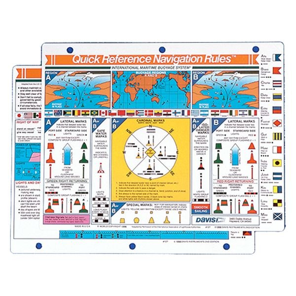 Davis Instruments® - International Navigation Reference Card