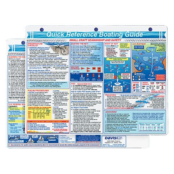 Davis Instruments® - Boating Guide Reference Card