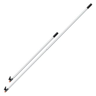 Davis Instruments® 4132 - 3.16'-8' L Black Telescoping 3-Section Boat Hook
