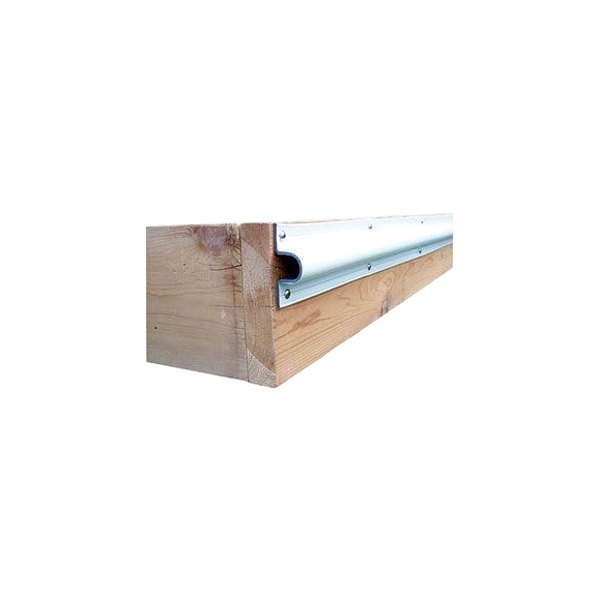 Dock Edge® - 10' L x 3-1/2" H x 1-1/4" T White PVC C-Profile Dock Edging