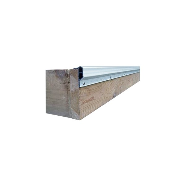 Dock Edge® - 10' L x 2-7/8" H x 3/4" T White PVC Guard Profile Dock Edging, Roll Bag