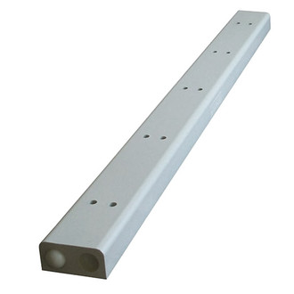 Dock Edge® - DocKushion™ 48" L x 4" H x 2" T Gray Polyurethane Large Straight Mount Dock Bumper