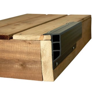 Dock Edge® - 16' L x 4-1/2" H x 1-1/4" T Full Face Profile Dock Edging
