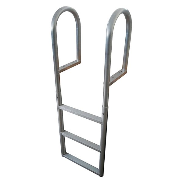 Dock Edge® - 19-1/2" H Aluminum 5-Step Welded Fixed Dock Ladder