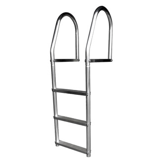 Dock Edge® - 4-Step Fixed Dock Ladder with Handrails