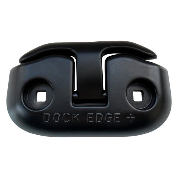 Dock Edge® - Flip-Up™ 6" L Black Powder Coated Aluminum Almag 35 Dock Cleat
