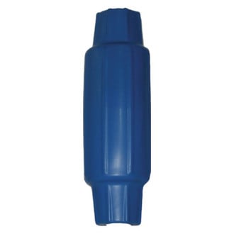 Dock Edge® - Torpedo 18" L x 5" D Royal Blue PVC Pipe Mount Dock Bumper