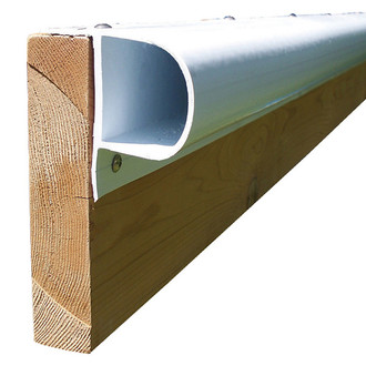 Dock Edge® - 32' L x 3-3/4" H x 2-1/2" T P-Profile Dock Edging