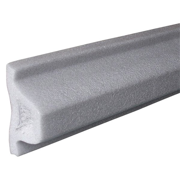 Dock Edge® - Boat Shield™ 48" L x 5" H x 2-3/4" T Gray PVC D-Profile Dock Edging