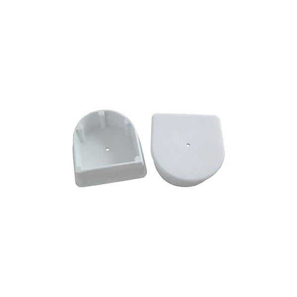 Dock Edge® - Small White Air Cushion End Plugs, 4 Pieces
