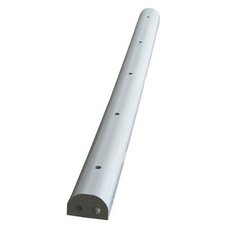 Dock Edge® - DocKap™ 2" L Small Gray Polyurethane Dock Bumper End Caps, 2 Pieces