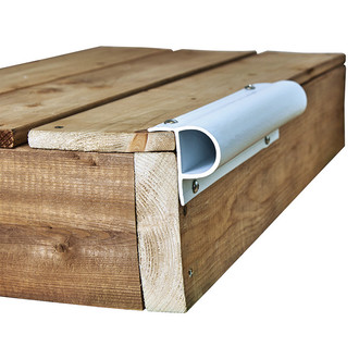Dock Edge® - 16' L x 2-5/8" H x 1-1/2" T White PVC P-Profile Dock Edging