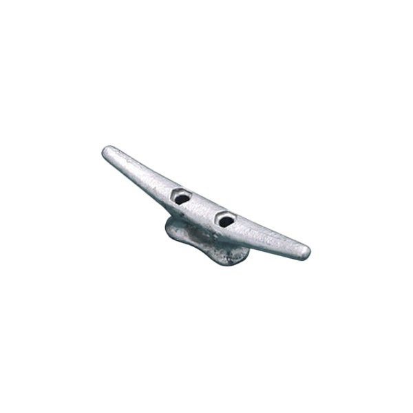 Dock Edge® - 6" L Galvanized Iron Open Base Dock Cleat