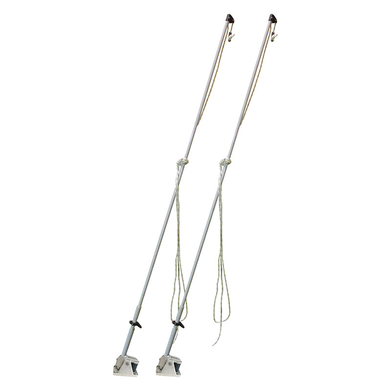 Dock Edge® DE3450F - Ultimate 12' L Mooring Whip Kit, 2 Pieces