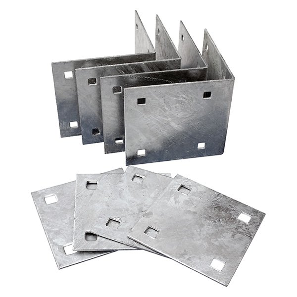 Dock Edge® - Galvanized Steel Stationary Inside Corner Kit